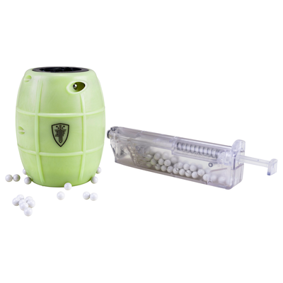 Elite Force Hailstorm Glow in the Dark Green Gas Airsoft BB Grenade