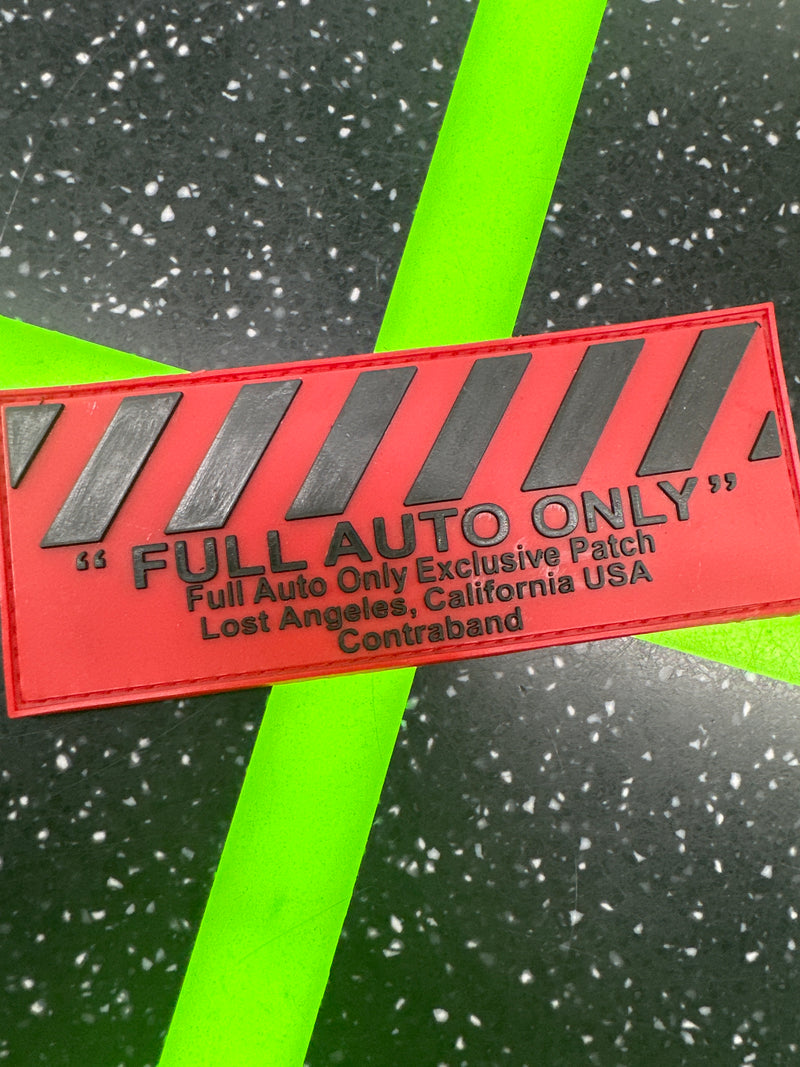 FullAutoOnly PVC Off White Collection "Blood"