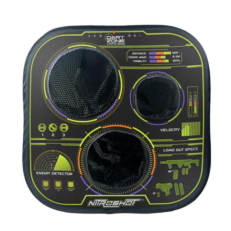 Dart Zone Nitroshot Pop-Up Target