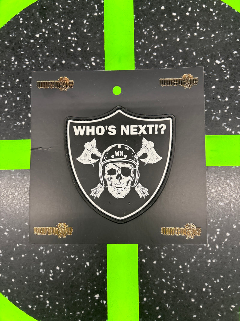 Who’s Next Logo patch