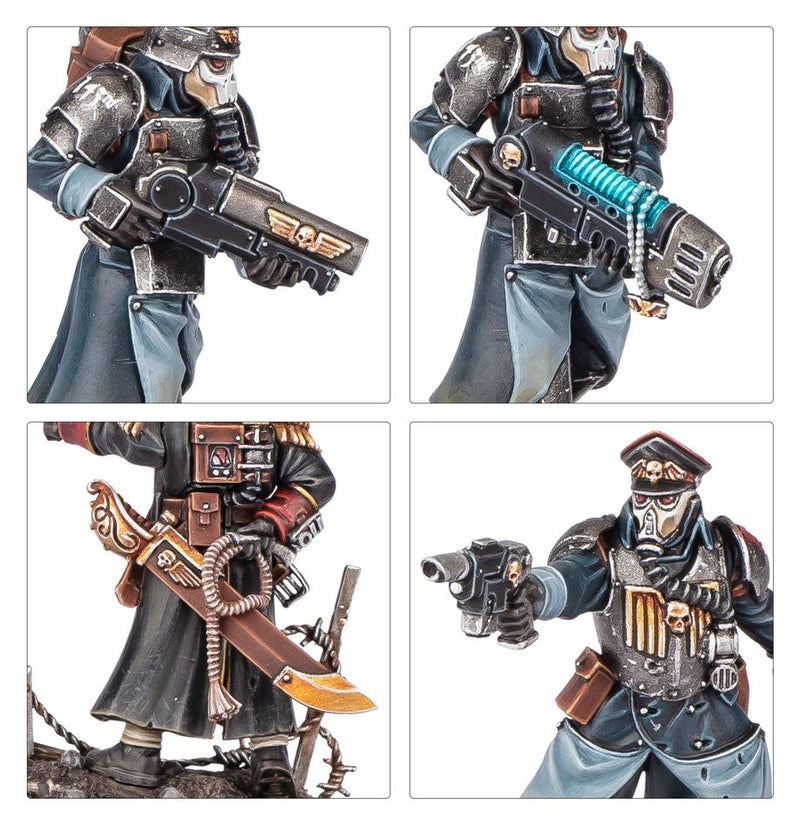 Warhammer 40K Astra Militarum: Krieg Command Squad