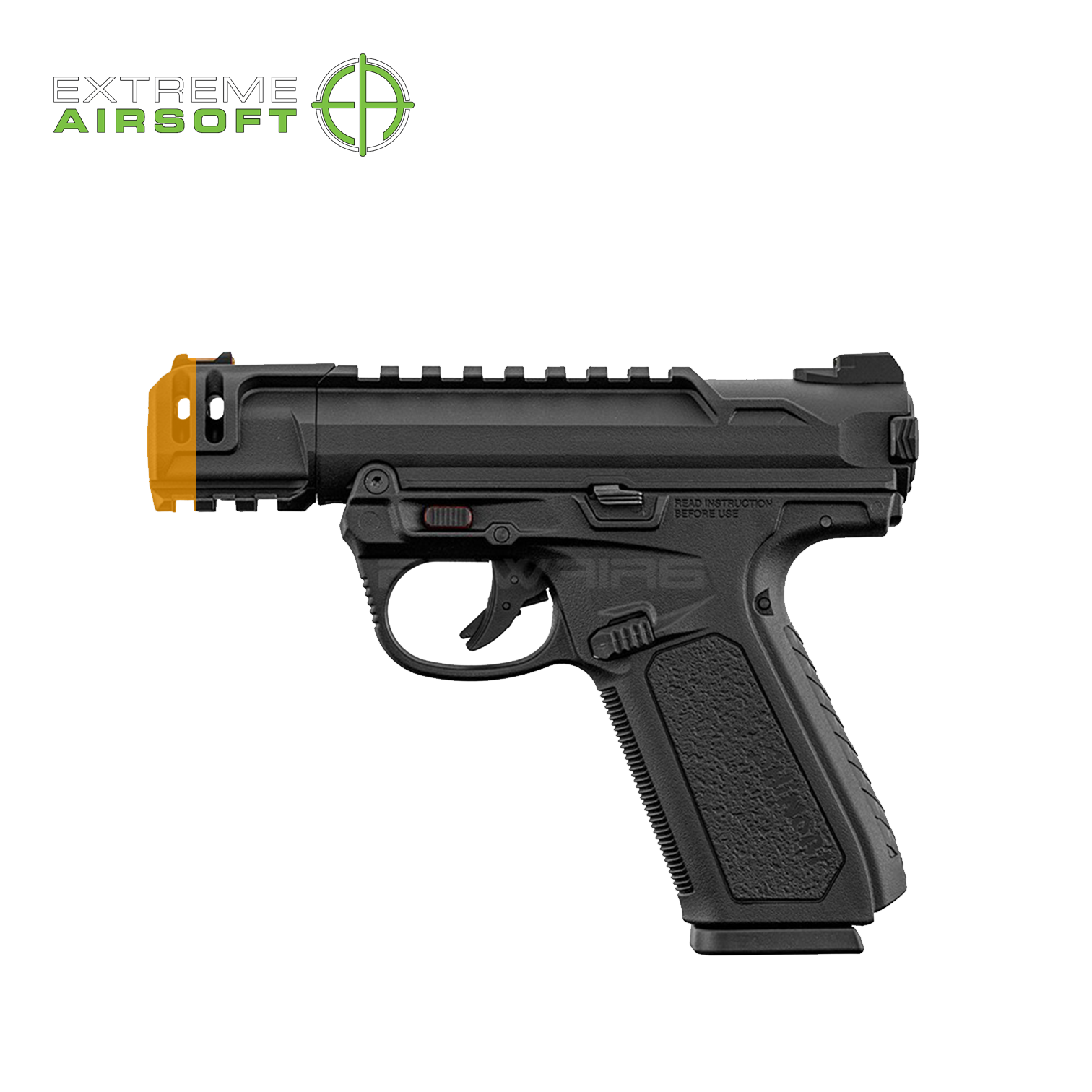 Action Army Tactical AAP-01C Compact Airsoft Gas Blowback Pistol ...