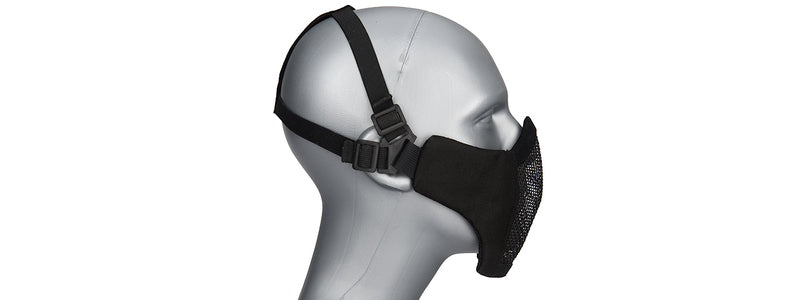 G-Force Steel Mesh Nylon Lower Face Mask