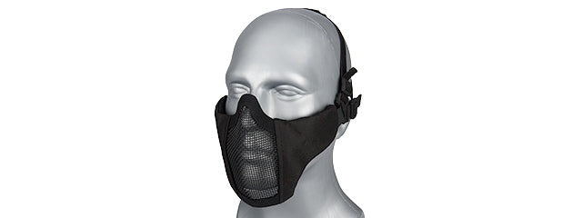 G-Force Steel Mesh Nylon Lower Face Mask