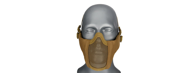 G-Force Steel Mesh Nylon Lower Face Mask