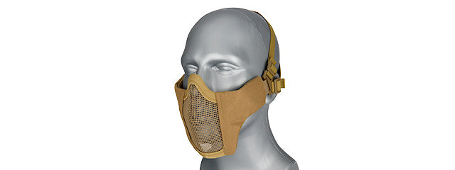 G-Force Steel Mesh Nylon Lower Face Mask