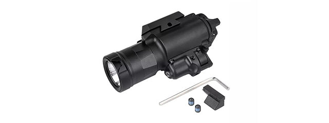 ACW X400UH-A Picatinny Mount Pistol Scout Light w/ Red Laser