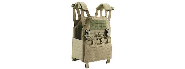 Lancer Tactical Laser Cut MOLLE Plate Carrier