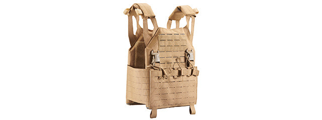 Lancer Tactical Laser Cut MOLLE Plate Carrier