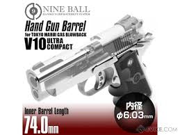 Nineball Power Barrel 74mm/6.03mm Tight bore V10 Ultra Compact