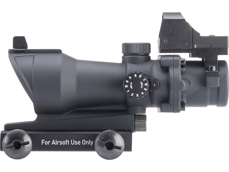Element 4x32 Magnified Scope w/ Illuminated Reticle & Red Dot Reflex Sight