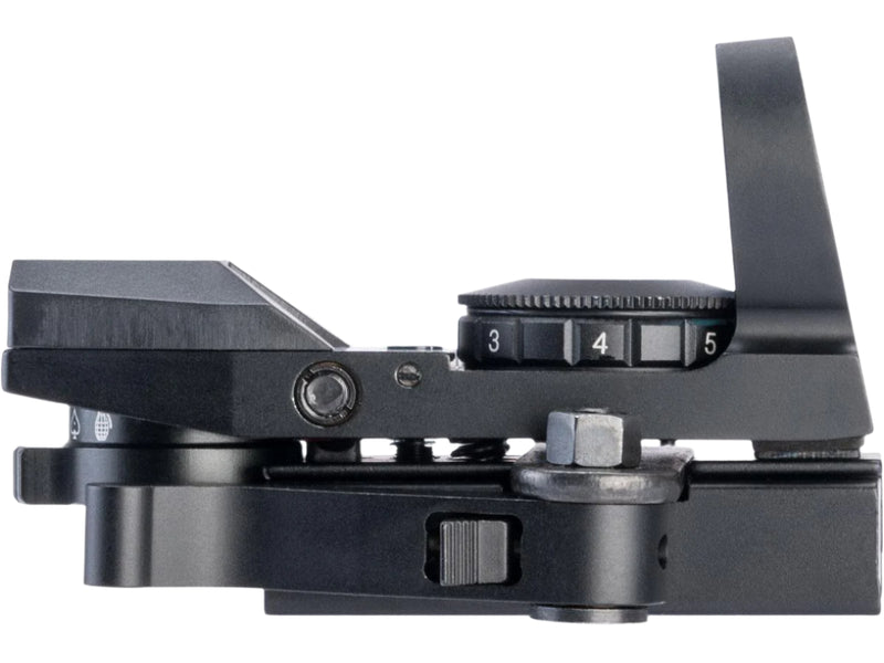 VISM LED 4 Reticle Red Dot Reflex Sight w/ QR Mount