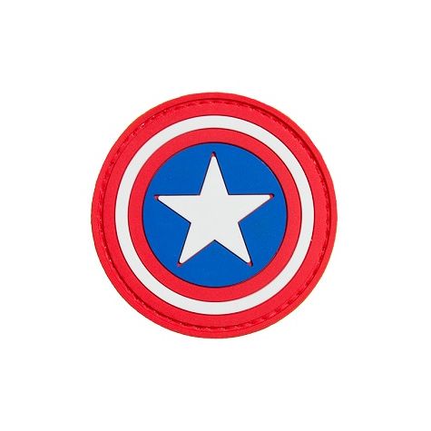 Captain America Shield PVC Morale Patch