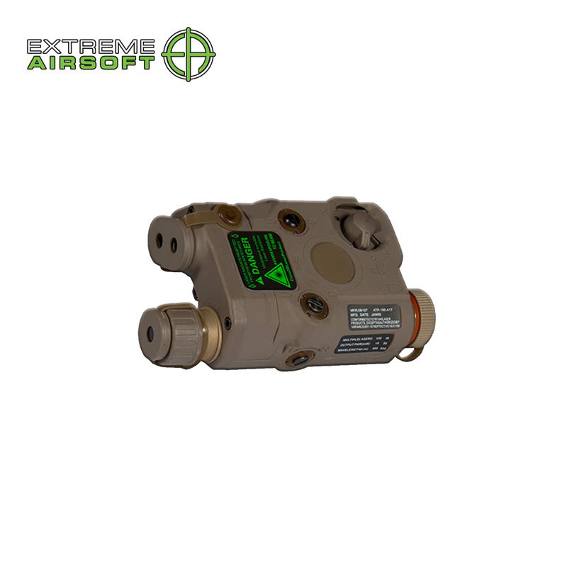 Lancer Tactical PEQ-15 L.E.D. White Light and Laser w/IR Lens