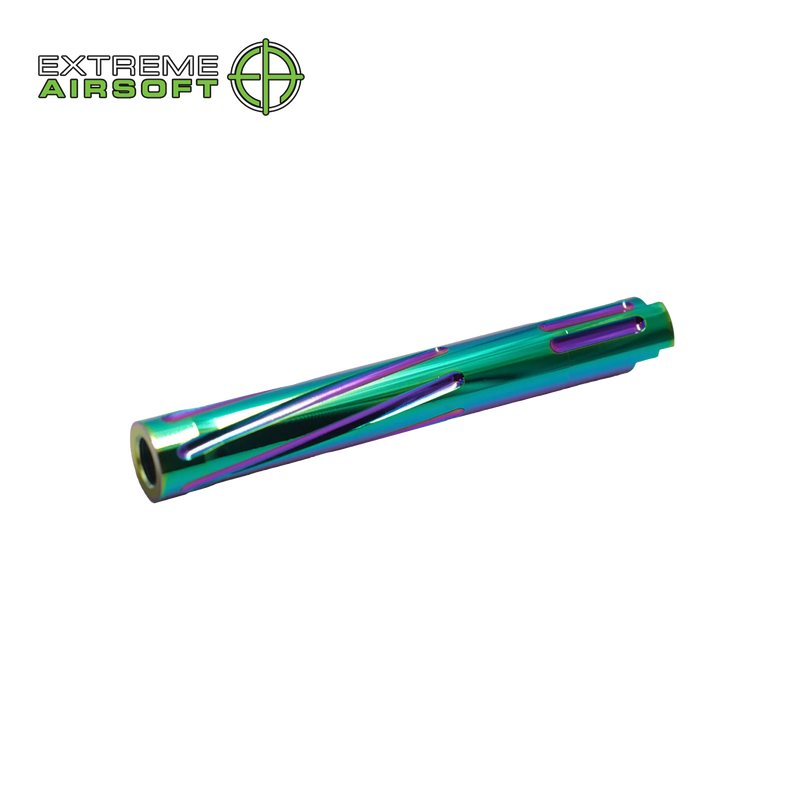 Unisoft Threaded Twisted Solid Swirl Outer Barrel V2 for 5.1 Hi-Capa